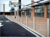 Stainless steel street furniture by Murtech Engineering Co Ltd, Wexford, Ireland.