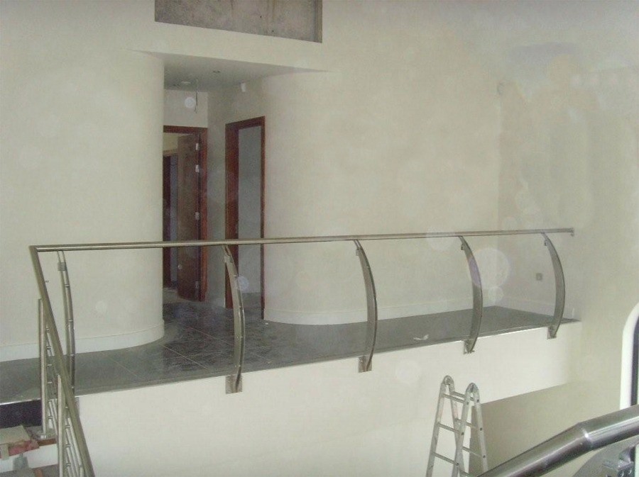 Stainless steel railings manufactured by Murtech Eng. Co. Ltd, Wexford.